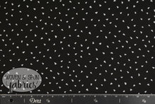 Load image into Gallery viewer, Bubble Crepe Polyester - Black Geo