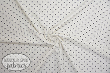 Load image into Gallery viewer, Crepe Knit - Dots in Ivory