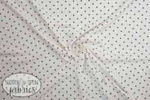 Load image into Gallery viewer, Crepe Knit - Dots in Ivory