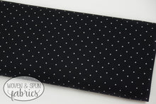 Load image into Gallery viewer, Crepe Knit - Dots in Black