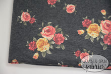 Load image into Gallery viewer, French Terry Knit - Floral